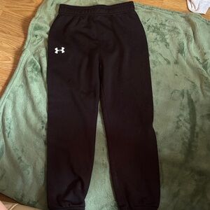 Under Armour Kids Black Sweatpants